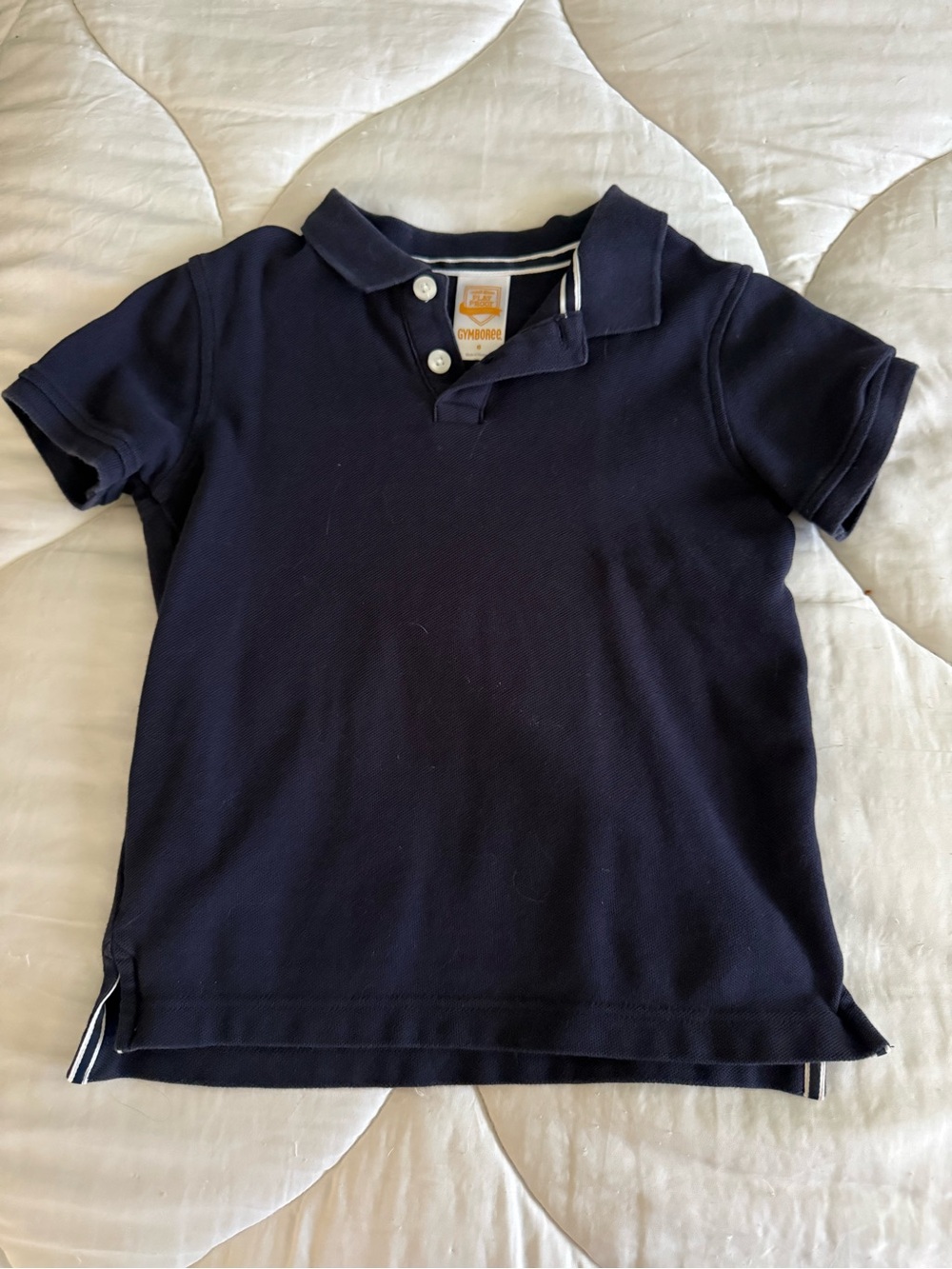 Gymboree Navy Blue Short Sleeve Polo